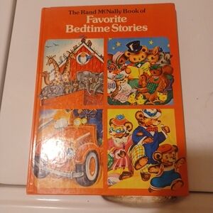 The Rand Mcnally Book Of Favorite Bedtime Stories Vintage Book